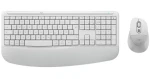 Logitech Desktop MK880 Signature Comfort Plus DE světle šedá / Bezdrátová sada klávesnice a myši / DE verze (920-014025)