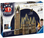 Puzzle 3D Harry Potter: Bradavický hrad Astronomická věž (Noční edice) 540 dílků