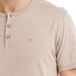 Bushman Pánské henley tričko Yaro, béžové XXXL
