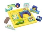 Orange Tree Toys Dřevěné puzzle kostky - Zvířata džungle