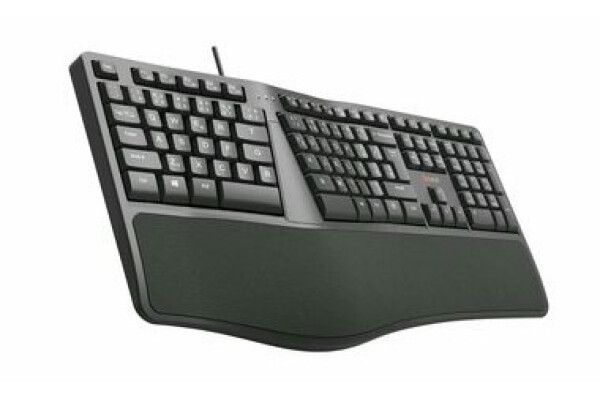 C-TECH KB-113E ERGO slim klávesnice / CZ SK / USB (KB-113E)