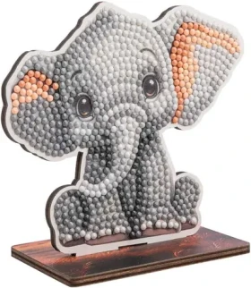 CRYSTAL ART Diamantové malování Safari: Slon