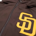 New Era Pánská bunda San Diego Padres MLB Quarter Zip Windbreaker Velikost: S