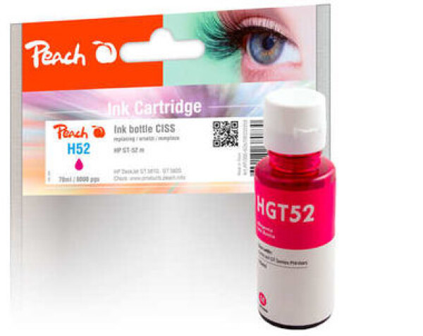 Peach HP GT52, magenta, 70 ml