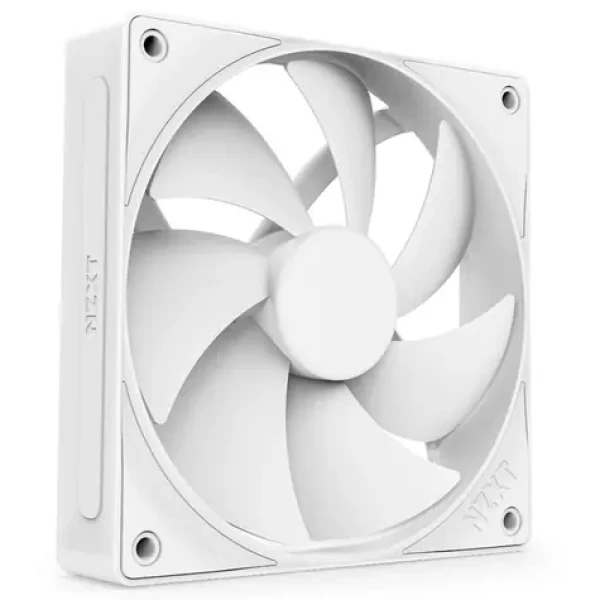 NZXT F140P bílá / Ventilátor / 140mm / Fluid Dynamic Bearing / 30 dB @ 1700 RPM / 93.2 CFM / 4-Pin (RF-P14SF-W2)