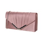 Elegantní dámské psaníčko Michelle Moon Illa, růžové