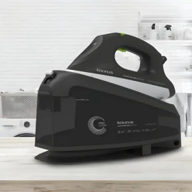 Taurus Sliding Pro 3000 Non Stop černá / Napařovací žehlička / 3000 W / keramická plocha / parní ráz 300 g/min (918693000)