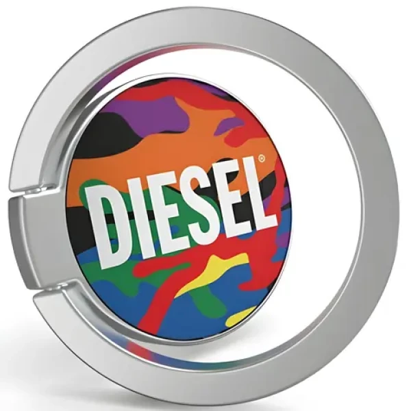 Diesel Držák telefonu Ring Pride Camo barevný / Držák telefonu / Prstenec / Univerzální (44336)
