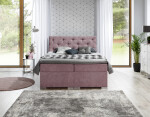 Boxspring Balvin Rozměr: 140 x 200 cm, látka: Kronos 6