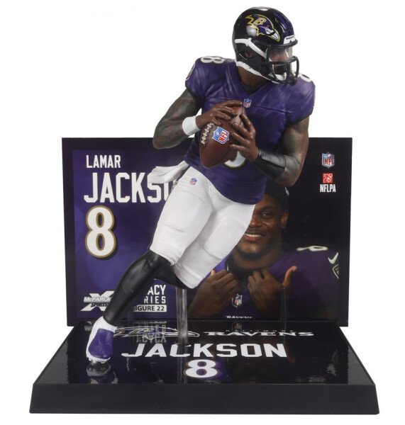 McFarlane Figurka Lamar Jackson #8 Baltimore Ravens NFL Chase