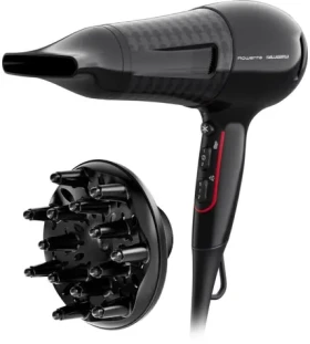 Rowenta x KARL LAGERFELD Powerline CV 591L černá / fén na vlasy / 2100 W / ionizace / studený vzduch / 2 teploty (CV591L)