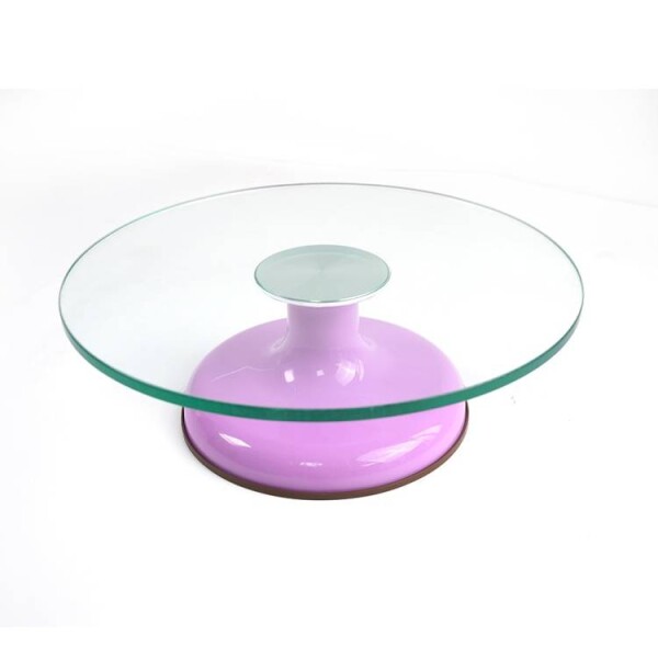 Cake Star Cake Star Skleněný otočný stojan fialový 30 cm