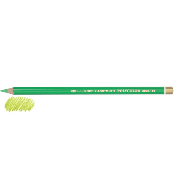 Koh-i-Noor Pastelka POLYCOLOR 3800/58 zelená světlá