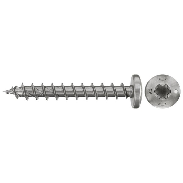 Fischer 574101 šrouby do dřevotřísky 4.5 mm 40 mm TX Nerezová ocel 200 ks