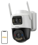 IMOU AOV Dual 10MP IPC-SA70F-10M0T2-EU / Venkovní IP kamera / 5+5 Mpx / 4G LTE / Wi-Fi / solární panel / microSD (IPC-SA70F-10M0T2-EU)