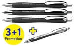 Schneider Slider Rave XB / Kuličkové pero / Extraširoký hrot / Modrá náplň / 4 ks (50-132584)