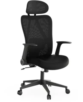 SENSE7 Noxo černá / Kancelářské ergonomické křeslo / nosnost 150 kg (5902659848109)