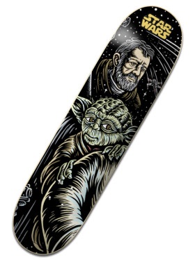 Element SWXE JEDI MASTERS skateboard deska 8.0