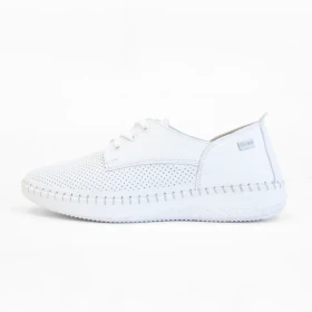 Looke BONNIE L0458-03 Dámské polobotky bílé 38