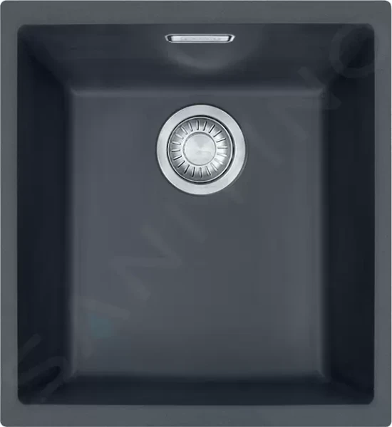 Franke Tectonitový dřez SID 110-34, 37x44 cm, černá 125.0363.785