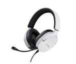 TRUST Herní sluchátka GXT 490W FAYZO, USB, bílá EDF_1667328