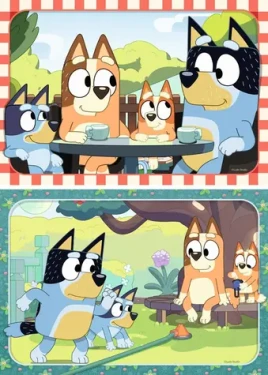 Ravensburger Bluey na pikniku 2x12 dílků