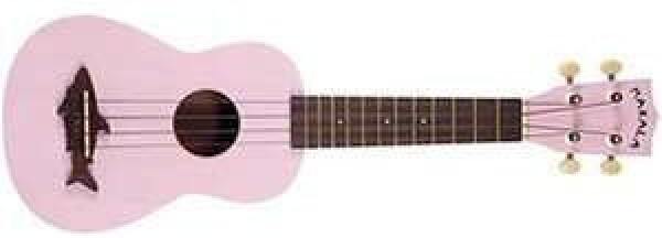 KALA Shark Soprano Ukulele Shell Pink