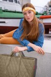 Taška přes rameno Reisenthel Classic shopper XL Rhombus olive