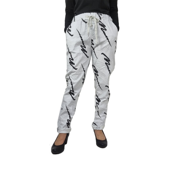 HOSH Dámské kalhoty STYLE Velikost: UNI, Barva: Bílá