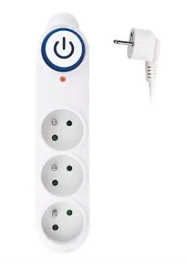 Rozbaleno - Solight PO39 přepěťová ochrana bílá / 3 zásuvky / 1.5m / rozbaleno (8592718017767.rozbaleno)