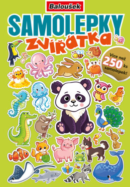 Samolepkový sešit - A5 - Zvířátka