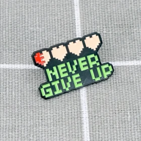 Pinarna.cz Poslední půlsrdíčko - Never give up / Nikdy se nevzdávej