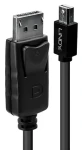 Lindy Mini DisplayPort - DisplayPort černá / Kabel / 2 m / max. 2560 × 1600 px (41646)