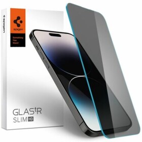 Spigen Glass tR Slim HD Anti-Glare Privacy ochrané sklo pro Apple iPhone 14 Pro Max (AGL05211)