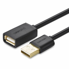 UGREEN Prodlužovací kabel USB-A (M) - USB-A (F) 2m černá (6957303813162)