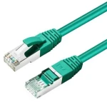 MicroConnect CAT6 S/FTP zelená / Síťový kabel / RJ-45 / 0,15 m / LSZH (SSTP60015G)