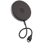 ZENS bezdrátová indukční nabíječka Aluminium Series Dual Wireless Charger ZEDC10W/00 Výstup Qi standard, USB A bílá