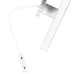 Mereo Led koupelnové osvětlení nad zrcadlo, stříbrné, 60 cm, 12 W, 780lm, 4000K, IP44, 230V CN700G60