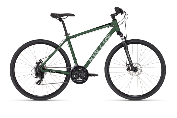 Kellys Cliff 70 Moss Green 2026, rám L - ZDARMA dopravné, seřízení, odborná montáž a zadní světlo KLS! (Záruka nejlepší ceny. Nalezli jste někde lepší cenu? Napište nám a zkusíme ji trumfnout!)