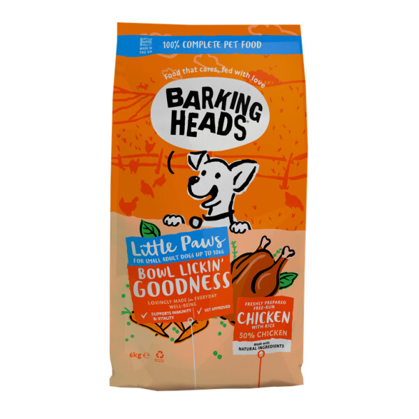 Barking Heads Little Paws Bowl Lickin Good Chicken Hmotnost balení: 6 Kg