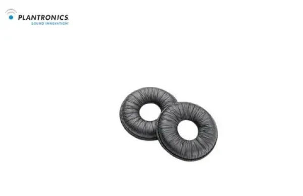 Plantronics 71782-01 náhradní ušní polštářek 1 pár / pro řadu Plantronics CS300 a CS500 / koženka (71782-01)