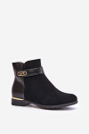 Dámské kotníčkové boty K-99213 černé - Step in style 38