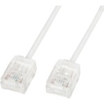 Roline 21.15.4475 RJ45 síťové kabely, propojovací kabely CAT 6A U/UTP 5 m bílá 1 ks