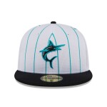 New Era Pánská kšiltovka Miami Marlins MLB 2025 Batting Practice 59FIFTY Fitted Velikost: 7 1/4