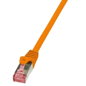 LogiLink oranžová / Patch kabel / Cat6 / S/FTP / RJ-45 / 2 m (CQ2058S)