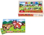 TEDDIES Obrázkové kostky Moje první zvířátka