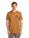 ICEBREAKER Mens Mer 150 Tech Lite SS Tee Evolving Lay, Trail velikost: M