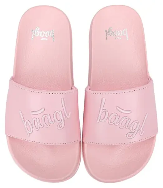 BAAGL Pantofle Logo Pink vel. 40 / Protiskluzová EVA podrážka