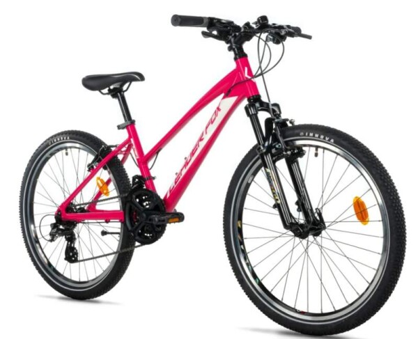 Dětské kolo LEADER FOX SPIDER dívčí 24", model 2026-2, barva růžová