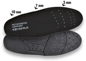 Stélka Cofra METATARSAL SUPPORT Velikost boty: 37, pracovní vložky